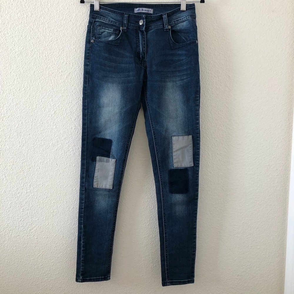 Exocet Jean collection low to mid rise skinny Jean